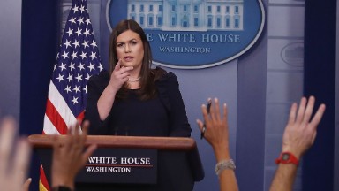 There was only one White House press briefing in the entire month of September