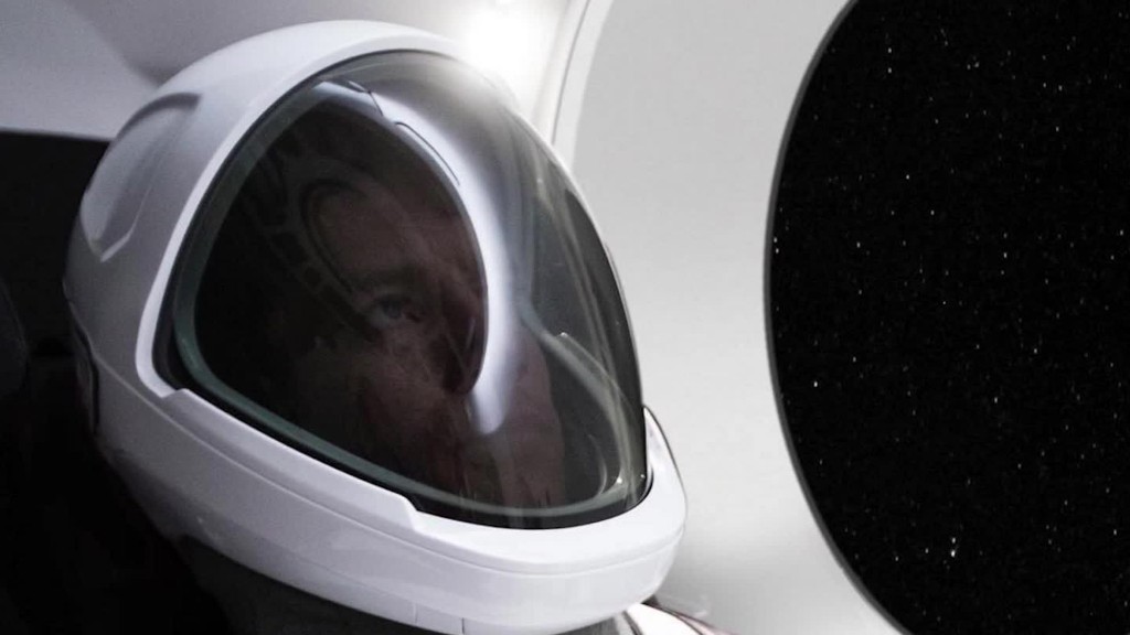 Elon Musk unveils SpaceX's new spacesuit