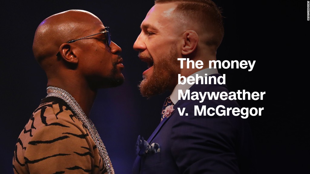 Mayweather v. McGregor: The money behind the fight 