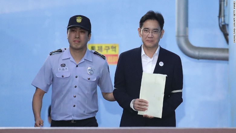 Samsung Group heir Lee Jae-yong Seoul Central District Court 