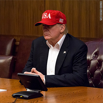 trump usa cap