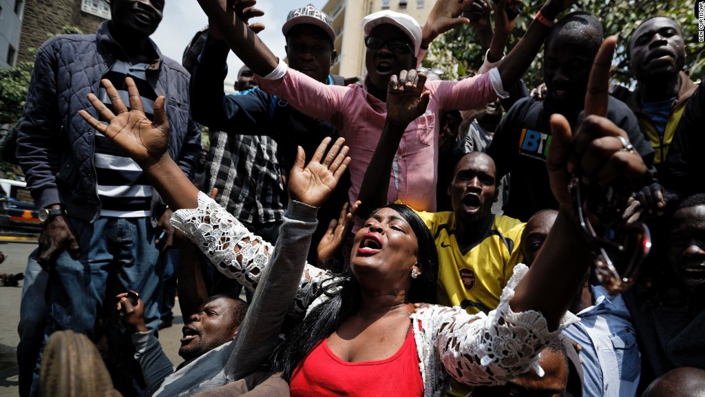 Celebrations in Kenya after new election announced