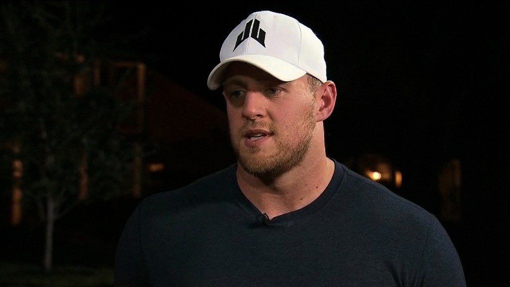 JJ Watt: 'We broke the site' fundraising for Harvey