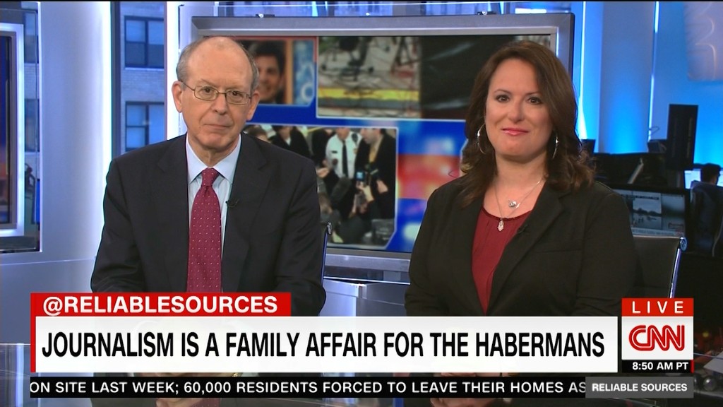 Journalism is a family affair for the Habermans