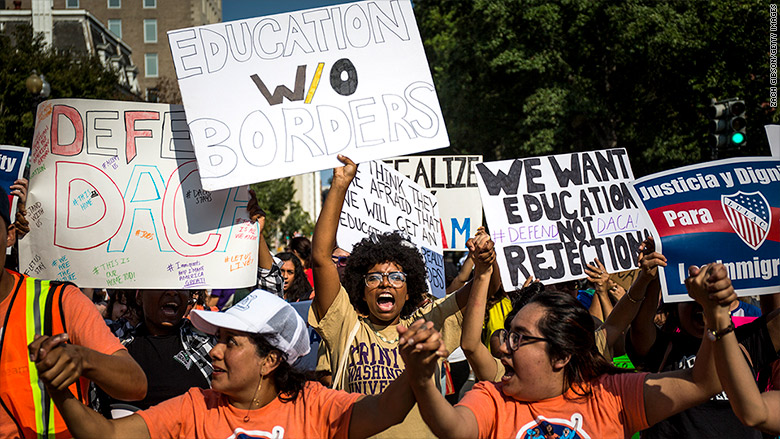 daca protests education