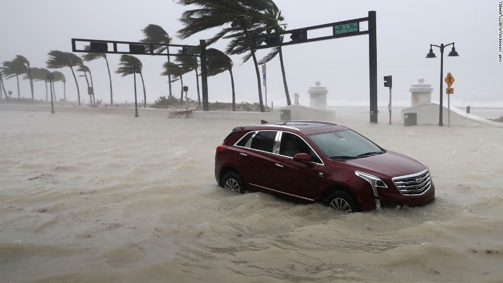 Irma pounds Georgia, thousands without power