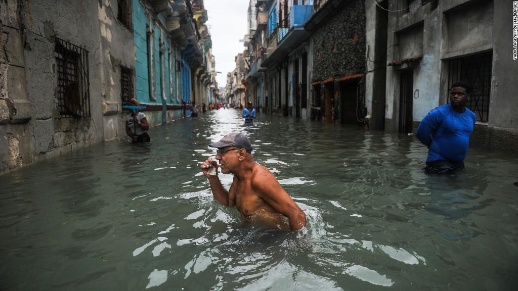 Hurricane Irma's trail of destruction