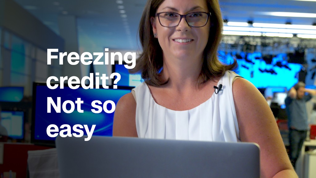 Freezing your credit after Equifax hack...not so easy