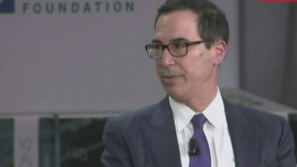 Mnuchin: Plane request was about national security, not personal travel