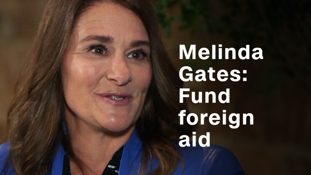 Melinda Gates: #1 thing Trump could do is 'fund things for women'