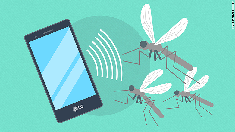 mosquito repellent smartphone