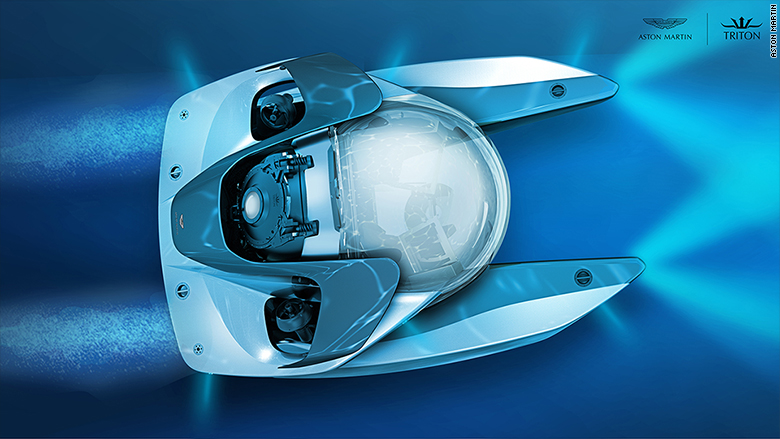 aston martin submarine triton top