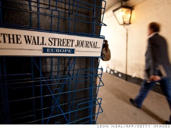 The Wall Street Journal to Stop Publishing Europe, Asia Print