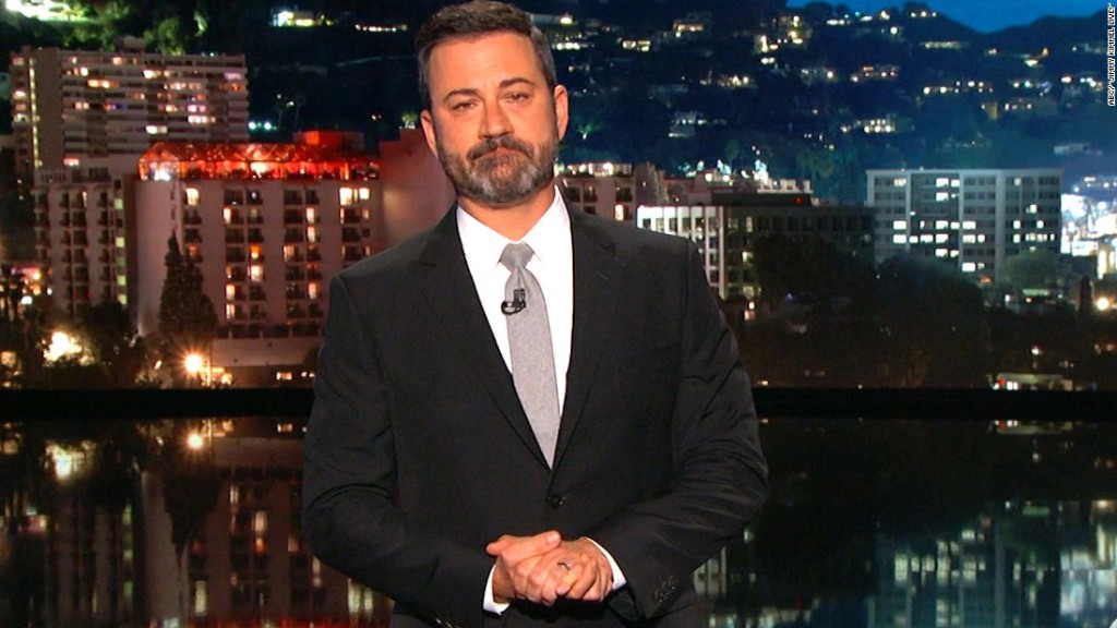 Kimmel's emotional plea to lawmakers