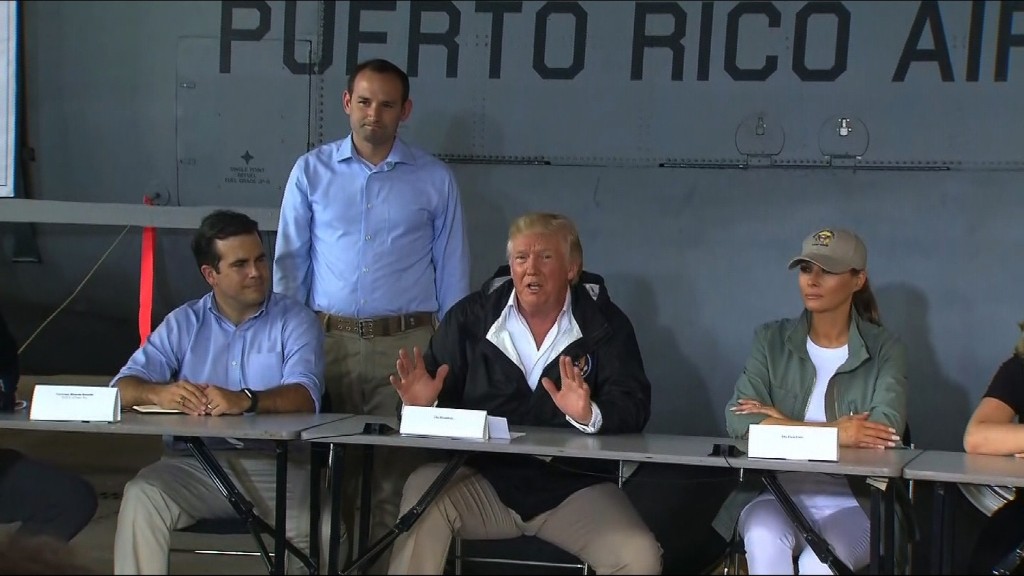 Trump: Puerto Rico threw budget out of whack