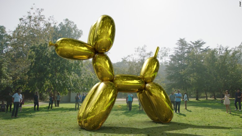 snapchat jeff koons