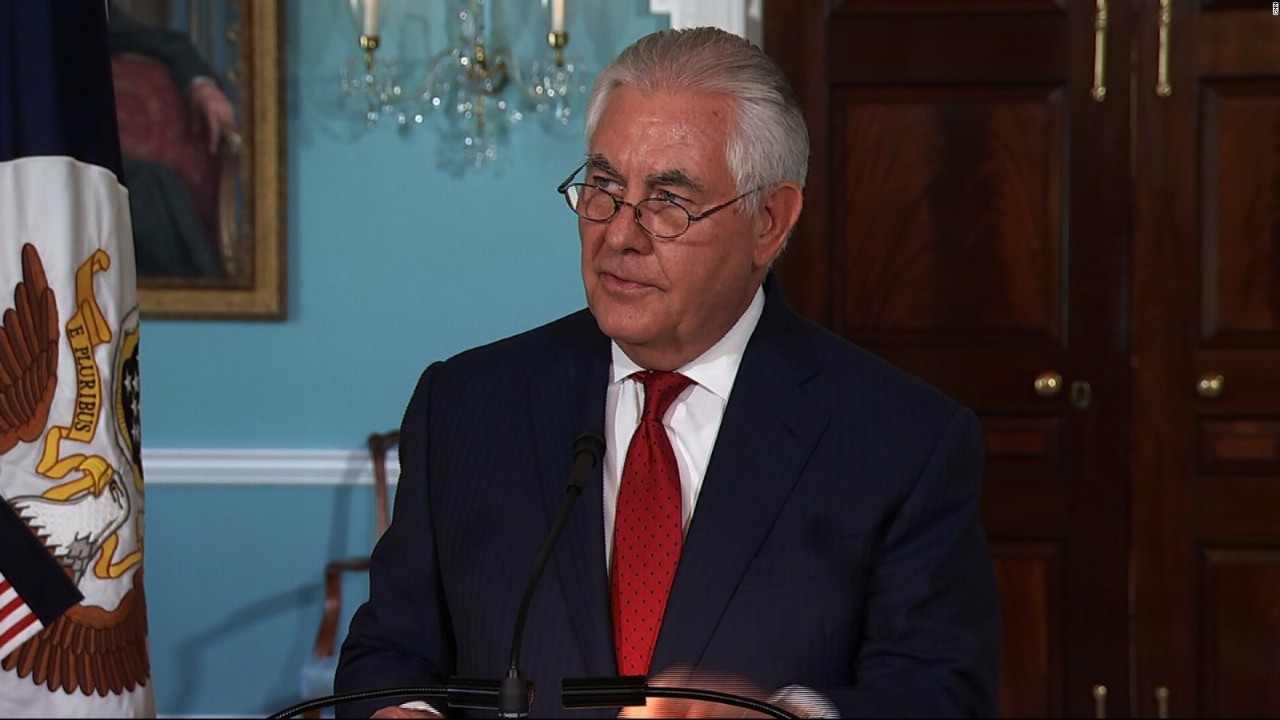 Rex Tillerson reaffirms commitment to Trump Video Media