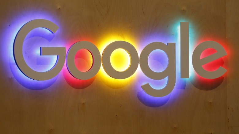 google logo wall