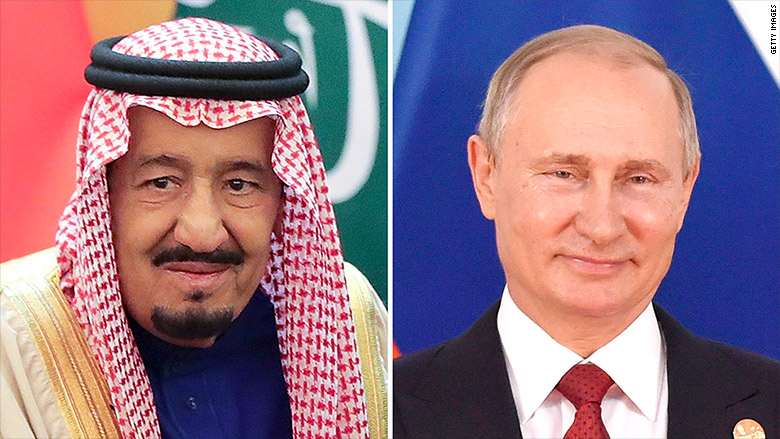 king salman vladmir putin