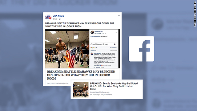 Fake NFL story continues to find haven on Facebook days after being debunked