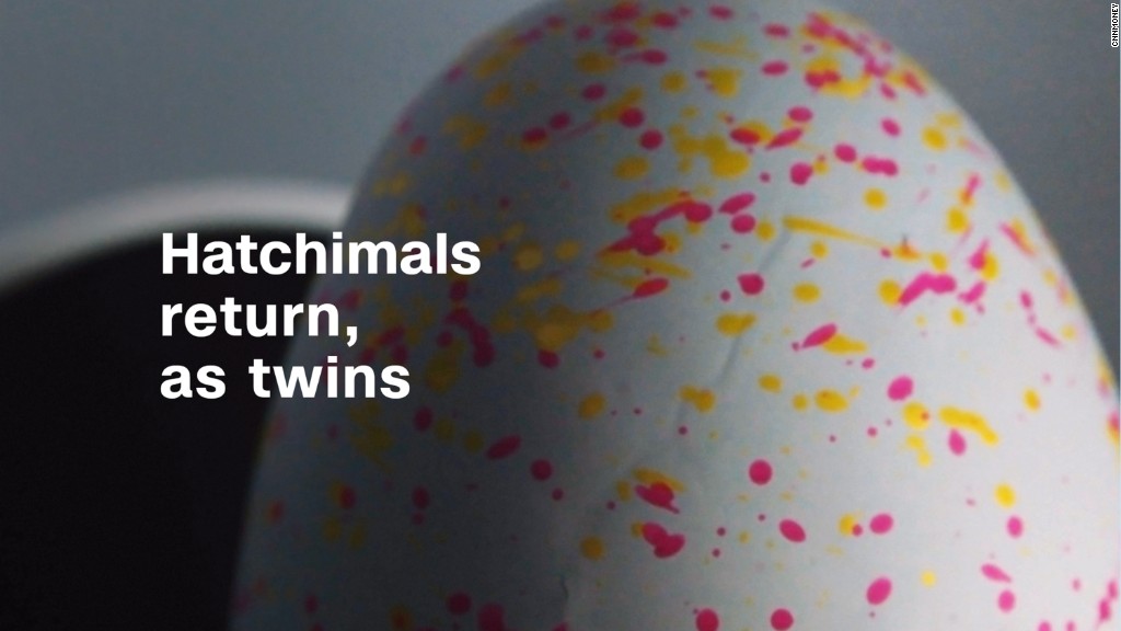 Hatchimals return, as twins