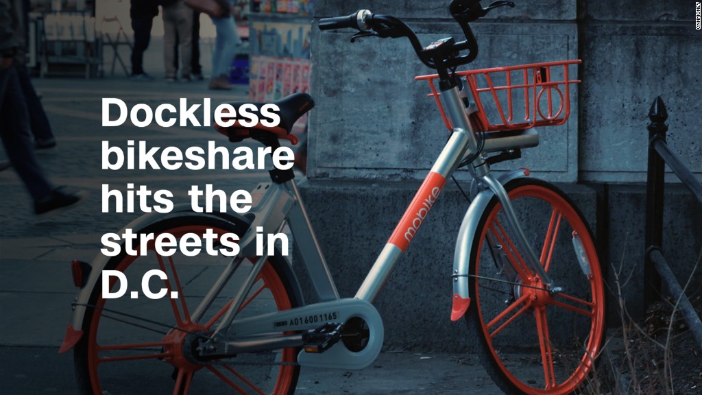 Leave your bike lying on the street with dockless bikeshare