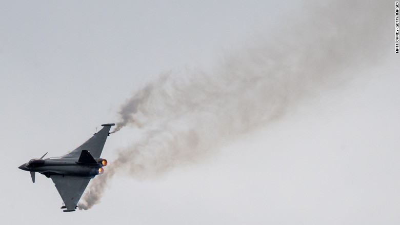 Eurofighter typhoon fighter jet