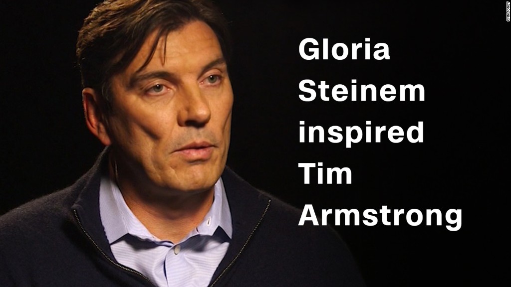 How Gloria Steinem inspired Oath CEO Tim Armstrong
