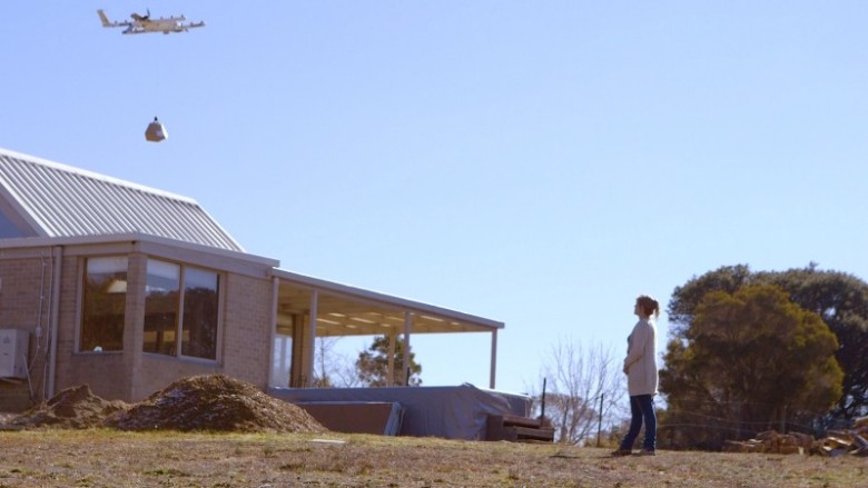 alphabet drone delivery backyard