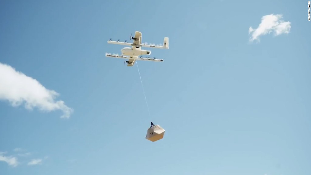 Alphabet will use drones to deliver burritos in Australia