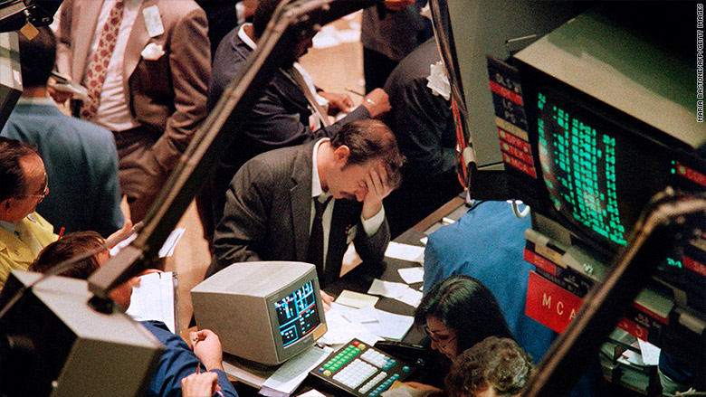 Image result for 1987 the stock market crashed