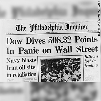 Remembering The Worst Day In Wall Street History