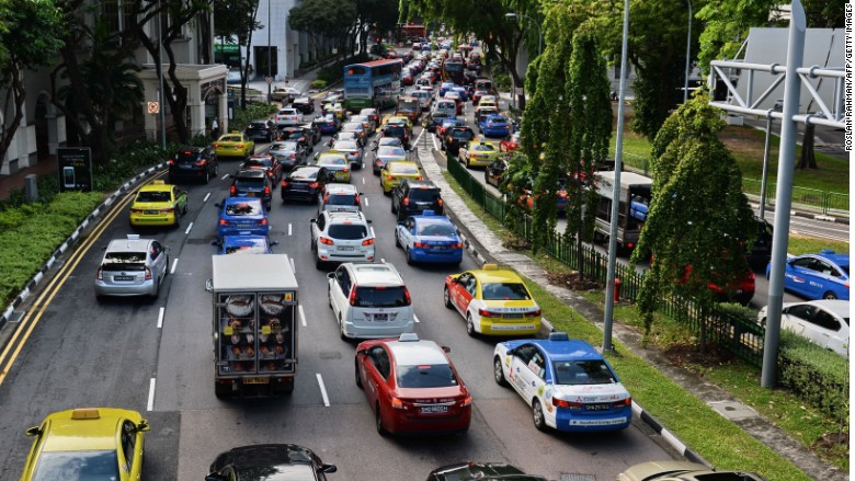 Singapore traffic