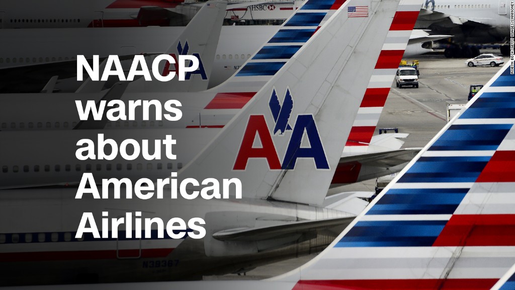 NAACP warns black passengers about American Airlines