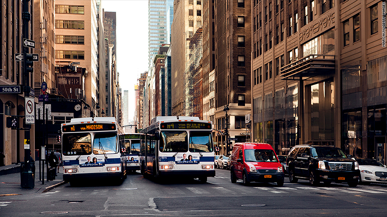 city bus new york