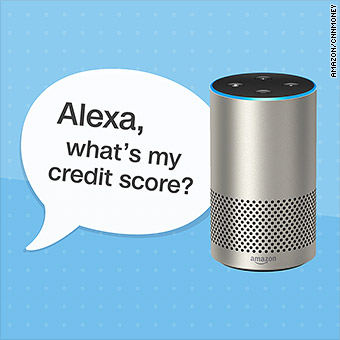 What's my credit score? Alexa can help