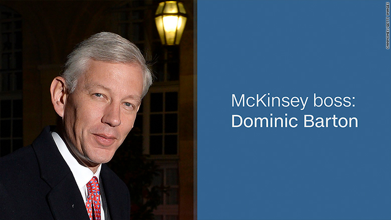 mckinsey boss dominic barton