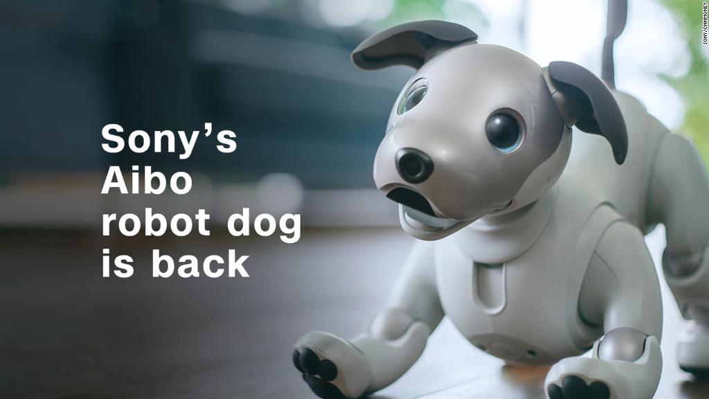 Sony's Aibo robot dog is back 