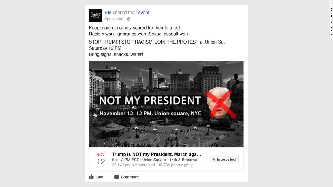 Facebook ad - Here are 27 ads Russian trolls bought on ...