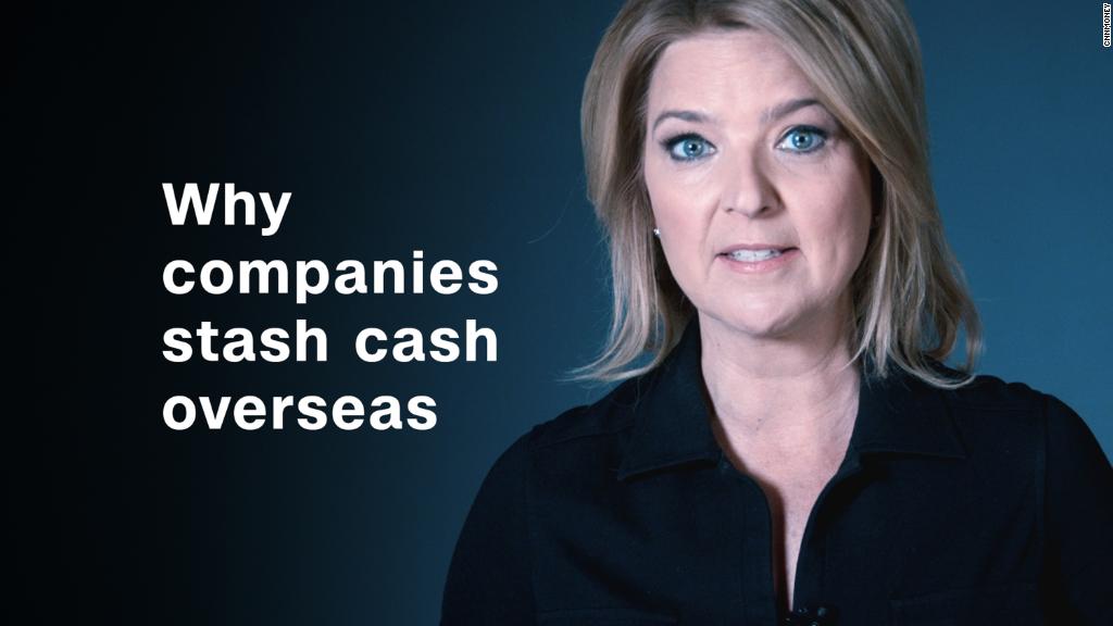 Why companies stash cash overseas