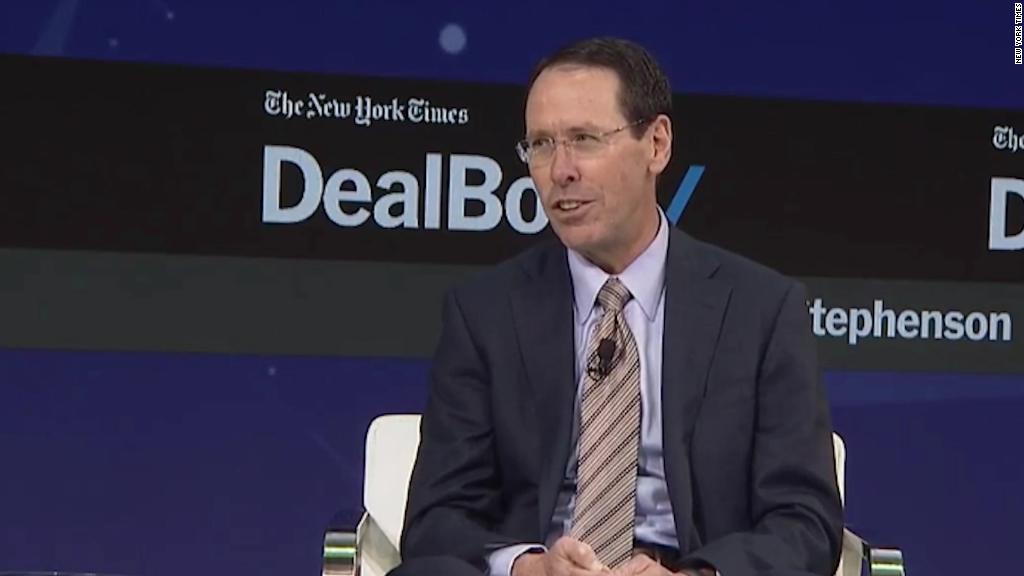 AT&T CEO speaks out on the Time Warner deal