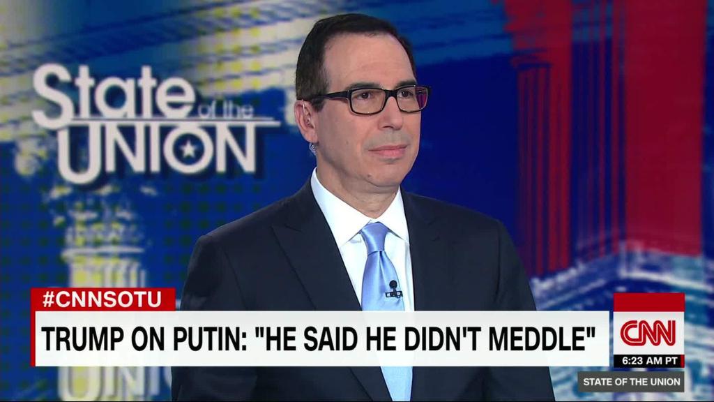 Mnuchin: 'Trump is not getting played'