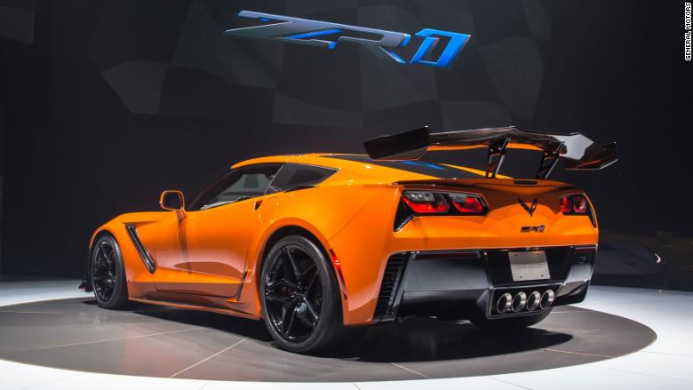 2019 chevrolet corvette zr1 rear