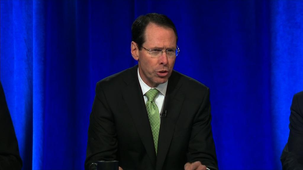 AT&T CEO responds to DOJ lawsuit