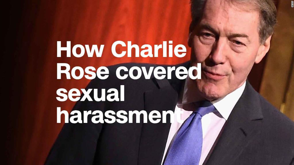 Watch how Charlie Rose covered sexual harassment before he was fired