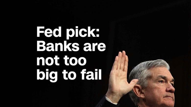 Fed Pick Banks Are Not Too Big To Fail Video Business News