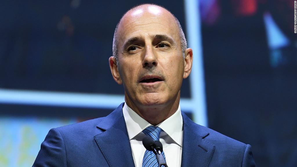 Watch how Matt Lauer covered sexual harassment