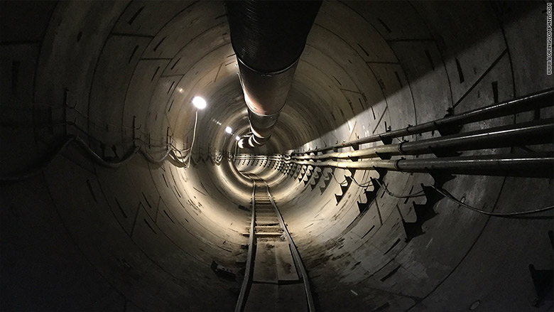 boring company tunnel