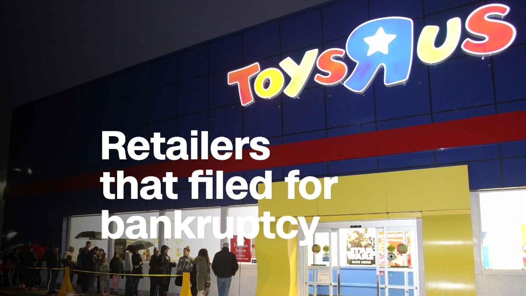 These retailers filed for bankruptcy