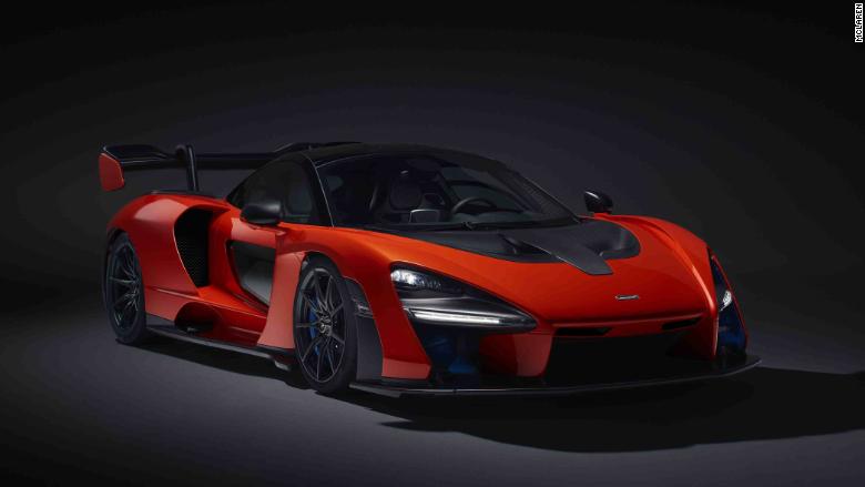 mclaren senna dark background